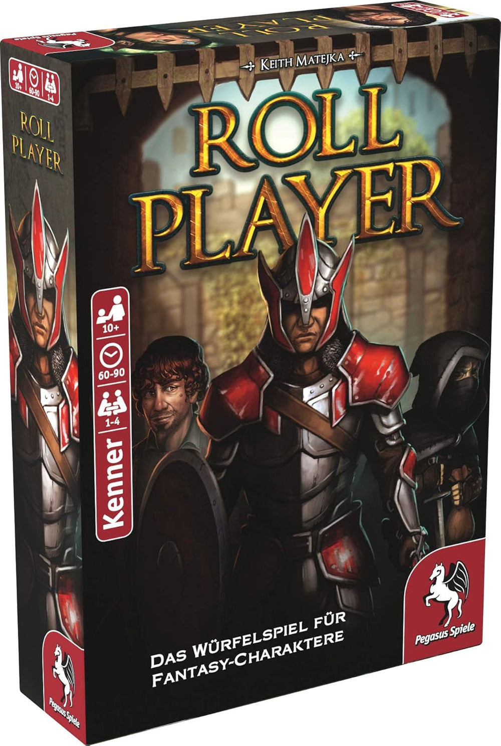 Pegasus Spiele 51305G - Roll Player (ediție germană), Colorat