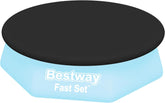 Prelată Bestway din PVC Ø 240 cm, neagră, rotundă