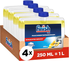 Finish Deep Machine Cleaner Citrus - detergent lichid pentru mașini împotriva calcarului și grăsimii pentru o mașină de spălat vase curată - pachet economic Naty Shop
