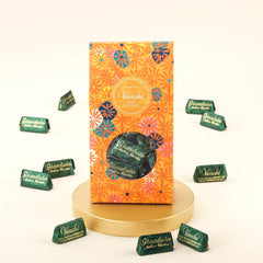 Venchi – Colecția Murrine – Cutie cadou cu ciocolată Gianduiotto Antica Ricetta, 300g – Cu alune de pădure IGP Piemont – Idee de cadou – Fără gluten