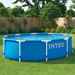 Piscină Intex cu cadru metalic - Piscină supraterană - Albastră - Ø 305 x 76 cm