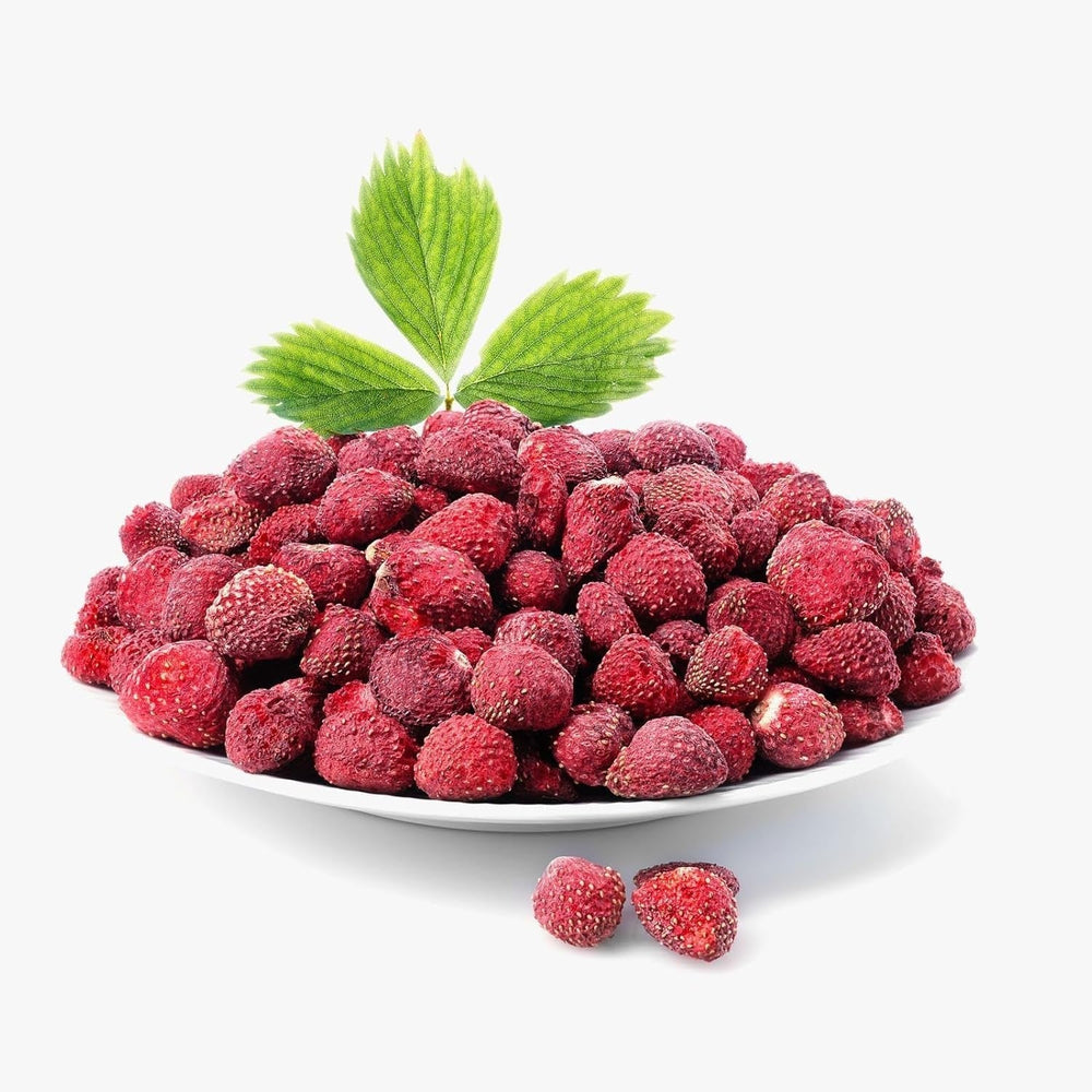 biolla food căpșuni întregi uscate, 0,5 kg, 100% naturale. Gustări sănătoase pentru copii. Ideale pentru smoothie-uri, muesli cu ovăz, ceai și terci. Durată lungă de valabilitate. VEGAN, FĂRĂ GLUTEN, ALIMENTE CRUDE Produse deshidratate Naty Shop Titlu implicit
