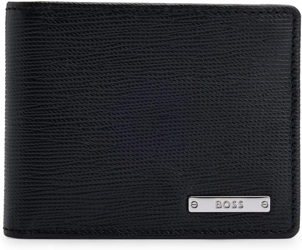 BOSS Hugo Portofel pentru bărbați Gallerya_6 Cc, Black1, ONESI EU Portofel Barbati Naty Shop Titlu implicit