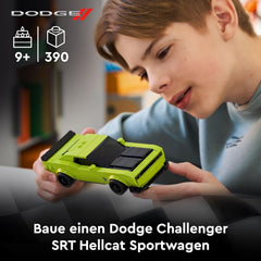LEGO Speed Champions Dodge Challenger SRT Hellcat Sportwagen - Spielzeugauto mit 1 Minifigur zum Sammeln - Kreatives Rennauto - Rennauto zum Bauen - Geschenk für Jungen, Mädchen ab 9 Jahren 77237