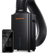 Dezumidificator SPIDER FARMER, Dezumidificator pentru plante de 12L cu control al umidității, Control prin aplicație, Funcție de temporizator 24H pentru corturi de creștere, Dezumidificator electric pentru grădini interioare, apartamente și subsoluri