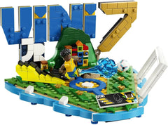 LEGO Editions Vini Jr. – Fußball-Highlights Spielzeug - 3D Modellbau mit Minifigur zum Sammeln - Kinderzimmer Deko - Geschenk für Jungen, Mädchen ab 10 Jahren und Erwachsene Sportfans - 43027