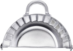 Formă pentru ravioli Westmark, Diametru: Ø 9,5 cm, Cu mânere practice, Oțel inoxidabil, Gina, Argintiu, 61362270