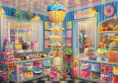 Schmidt Spiele 59785 Brutărie colorată, puzzle jigsaw 1000 piese Puzzle Naty Shop