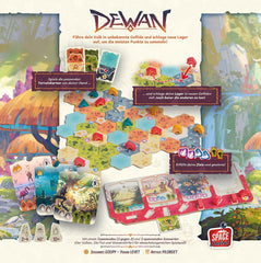Asmodee, Dewan, Space Cowboys, joc de familie, 2-4 jucători, vârste 10+, 40 de minute, germană