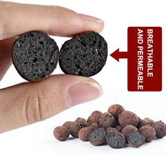 Granule de argilă cu granulație grosieră, granule de argilă expandată, granule pentru plante, argilă expandată 1l substrat de plantare pentru hidroponie, granule de argilă cu granulație 5-8 mm