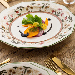 Set de veselă ceramică ASSAM, 12 piese, pentru 4 persoane