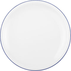 Serviciu de cafea Seltmann Weiden cu 18 piese | Serie compactă, margine albastră | Setul include 6 farfurii pentru micul dejun, 6 cești de cafea și 6 farfurioare, albastre