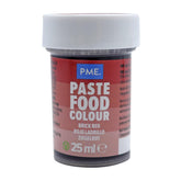 Pastă colorantă de copt - Roșu cărămiziu (25g)