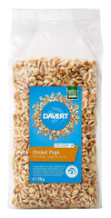Davert Dinkel Pops 170G – Aromatische Aufgepuffte Dinkelkörner, Luftig Leicht Und Fein Röstig Im Geschmack – 100% Davert Bio-Qualität (1 X 170G) Cereale Naty Shop Default Title