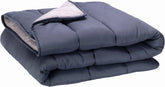 Pikolin Home - Plapumă reversibilă 300 G - Umplutură nordică bicoloră - Pentru pat 135 - Cosy, cald, respirabil, galben muștar, 220 X 220 Cm Plapumi si pilote Naty Shop Titlu implicit