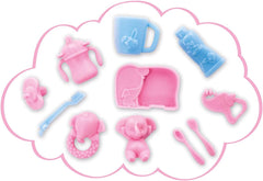 Simba Steffi Love Sweet Dreams / Puppe mit süßem Baby und Kinderbett / mit Glow in the Dark Funktion / 12 Teile / 29cm / Für Kinder ab 3 Jahren