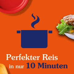 Orez natural BEN'S ORIGINAL™ în pungă, 9 x 500 g
