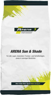 ARENA Rasensamen Sun and Shade 5Kg | Premium Grassamen Für Sonne, Schatten & Trockenlagen – Trockenrasen & Schattenrasen Geeignet – Hitzeverträglich & Pflegeleicht