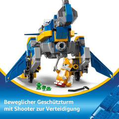 LEGO Sonic the Hedgehog Cyclone vs. Metal Sonic - Spielzeug Mechs zum Sammeln mit 2 Videospiel Minifiguren - Geschenkidee für Jungen und Mädchen ab 8 Jahren & Teenager Gaming Fans 77002