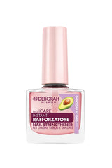 Set de ojă Milano pentru întărirea unghiilor fragile și umflate, 9,5 ml și ojă 10 Days Long N.882 Nude Rose, efect lucios cu fixare îndelungată, 11 ml