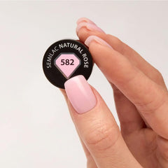 Oja UV Semilac Hybrid 582 Natural Rose 7ml Colecția Naked Nails