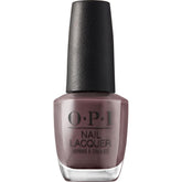 Lac de unghii OPI Nail Lacquer în nuanțe de negru și maro – Oja cu uscare rapidă, rezistentă la ciobire și de lungă durată – durează până la 7 zile – cu pensulă ProWide extra-lată