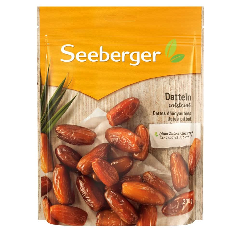 Seeberger Curmale dulci cu miere, cu pulpă cremoasă, 13 x 200 grame Produse deshidratate Naty Shop