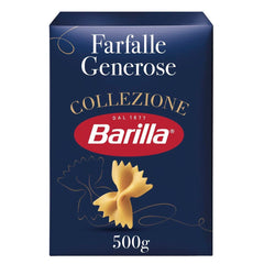 Barilla Collezione Farfalle Paste făcute din grâu dur de înaltă calitate, întotdeauna al dente, (1 x 500 g)