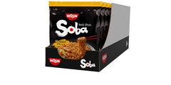 Tăiței Nissin Bag Soba – Tăiței instant japonezi clasici, pachet de 9, stil Wok, cu sos Yakisoba, preparare rapidă, mâncare asiatică (9 x 109 g)
