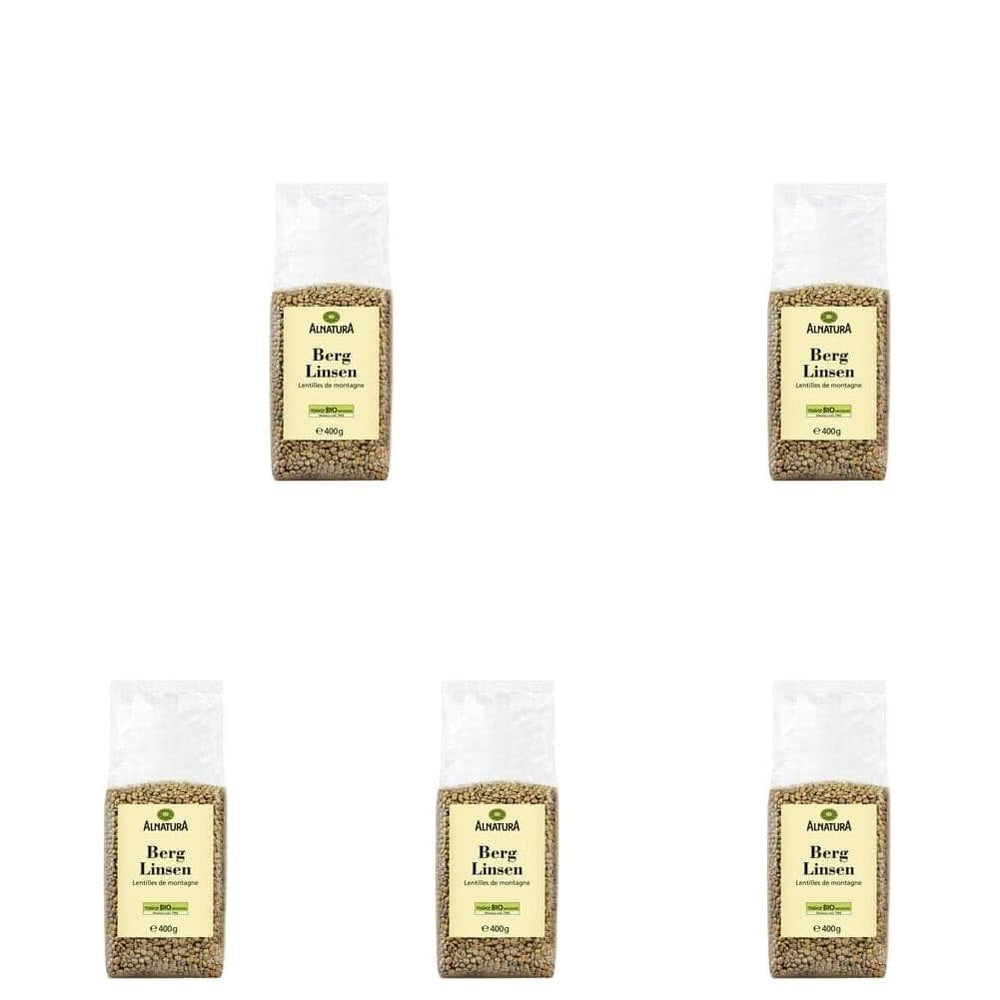 Linte de munte bio, 400 g (pachet de 5)