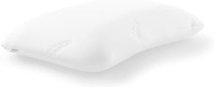 Pernă de dormit TEMPUR Symphony din spumă cu memorie, pernă ergonomică pentru susținerea gâtului, pentru dormitul pe spate și pe o parte, senzație fermă, M (63 x 43 x 12,5 cm), Alb