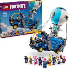 LEGO Fortnite Schlachtenbus, Spielzeug zum Videospiel mit Minifiguren, Geschenk für Gaming Fans ab 10 Jahren, Fahrzeug Bauset für Kinder, Kreatives Geschenk zum Geburtstag - 77073