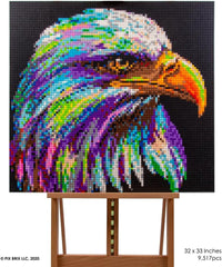 Pix Brix Pixel-Art-Set, 500 Stück, mittlere Serie, Mehrfarbig (57017)
