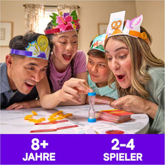 Spin Master Games - Hedbanz, jocul de ghicit rapid pentru întreaga familie, ediție nouă (2025) cu componente de joc excelente, pentru 2-6 jucători cu vârsta de 6 ani și peste