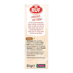 RUF Smoothie Bowl Gustare de mic dejun pe bază de ovăz cu nuci și banane, ciocolată, preparare rapidă și ușoară, vegană, 1 plic x 50g (pachet de 3)