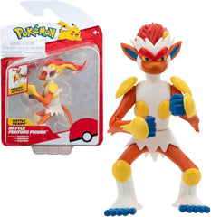 Pokémon Figura Infernape Panferno 11 cm - Jucărie Oficială Pokemon Battle 2024 Jazwares