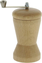 316 C 3-7/8-Inch râșniță de nucșoară, lemn de fag cu manivelă, naturală de Rasnite si Feliatoare Naty Shop Default Title