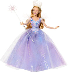 Mattel Wicked: for Good von Universal Pictures Glinda Deluxe-Modepuppe mit abnehmbarem Outfit und 3 Accessoires, vom Film inspiriert, JFM13