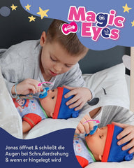 BABY Born Jonas - 43 cm große Babypuppe - 10 Funktionen inkl. Accessoires & Strampler - Funktioniert komplett ohne Batterien - Geeignet für Kinder ab 3 Jahren