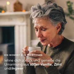 Pukka | Amestec de ceaiuri aromatizate bio „Vanilla Chai” | Scorțișoară, ghimbir și vanilie | Ceai pentru o răsfățare cu dulceață naturală | Pachet de 1 | 20 pliculețe de ceai