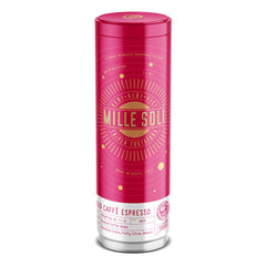 Boabe de espresso organice 500g într-o cutie de cafea etanșă - calitate superioară și reutilizabile - boabe de cafea premium prăjite în Sicilia