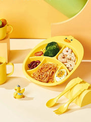 Farfurie din plastic pentru copii Nati Shop