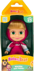Masha & Michka, Puppe, 12 cm, zum Sammeln, Modell Sommeroutfit, Spielzeug für Kinder ab 3 Jahren, , MHA001