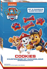 RUF X PAW Patrol Muffin Backmischung Mit Erdbeer-Geschmack, Für 12 Paw Patrol Muffins, Inkl.16 Oblaten-Auflegern Und Pawsome Muffin-Förmchen, 1 X 394G Naty Shop 475 G (1Er Pack) Cookies