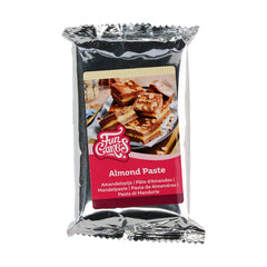 FunCakes pastă de migdale (1:1): Gust delicios, textură fină, ușor de întins, pastă de migdale, perfectă pentru prăjituri și biscuiți. Halal și fără gluten. 250 g (pachet de 2) Pasta de zahar Naty Shop 250 grame