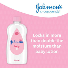 Johnsons JOHNSON'S - Ulei pentru bebeluși, (1 X 500 ML) Copii - Baie si Skincare Naty Shop