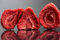 Mynatura felii de căpșuni liofilizate I legume I natural I fructe uscate I fructe I - ușor uscate (1 x 350g) Produse deshidratate Naty Shop