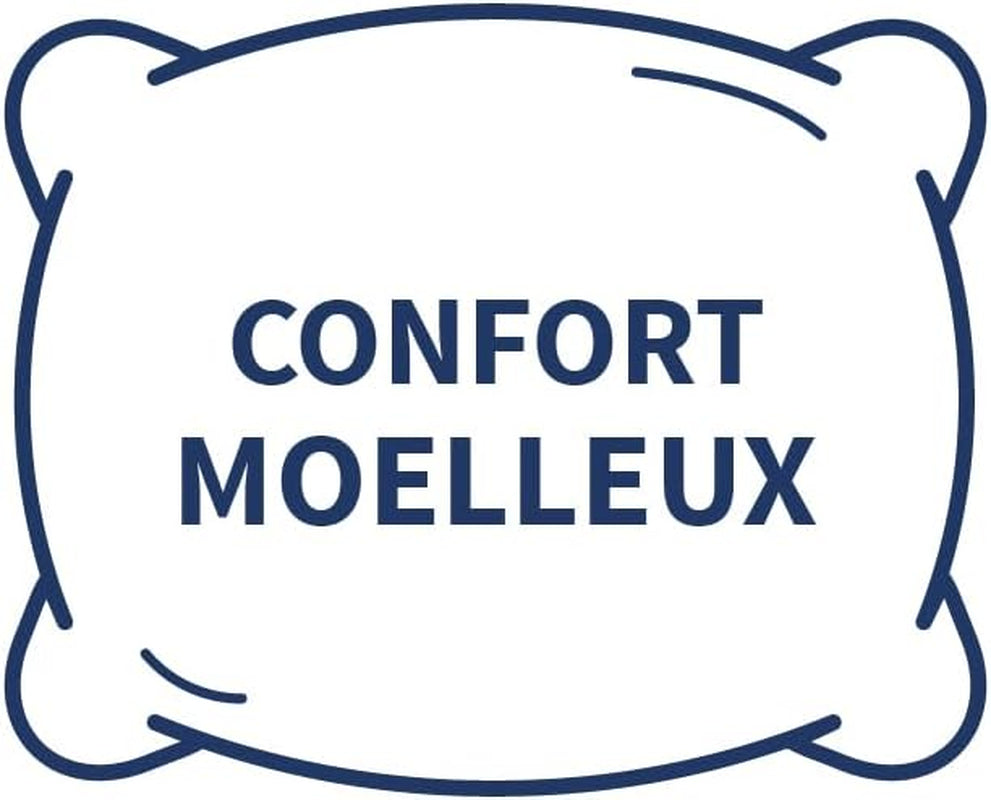 Bleu Câlin Home Collection Set de 4 perne Cliniguard Anti-Mite White 60X60 Cm Perne standard Naty Shop