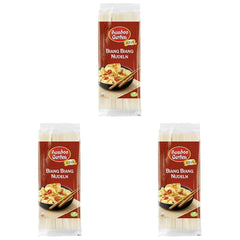 Bamboo Garden - Tăiței Biang Biang | Tăiței chinezești extra-lați | Ideali pentru sosuri picante | Rapid de preparat | Pungă de 300g