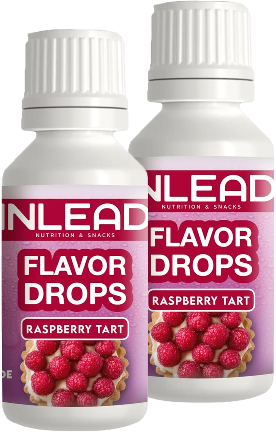 - picături de aromă | Zahăr -gratuit și calorii -Free Aroma pentru Indulcitori Naty Shop 2X 30Ml Raspberry Tart - Himbeer-Torte